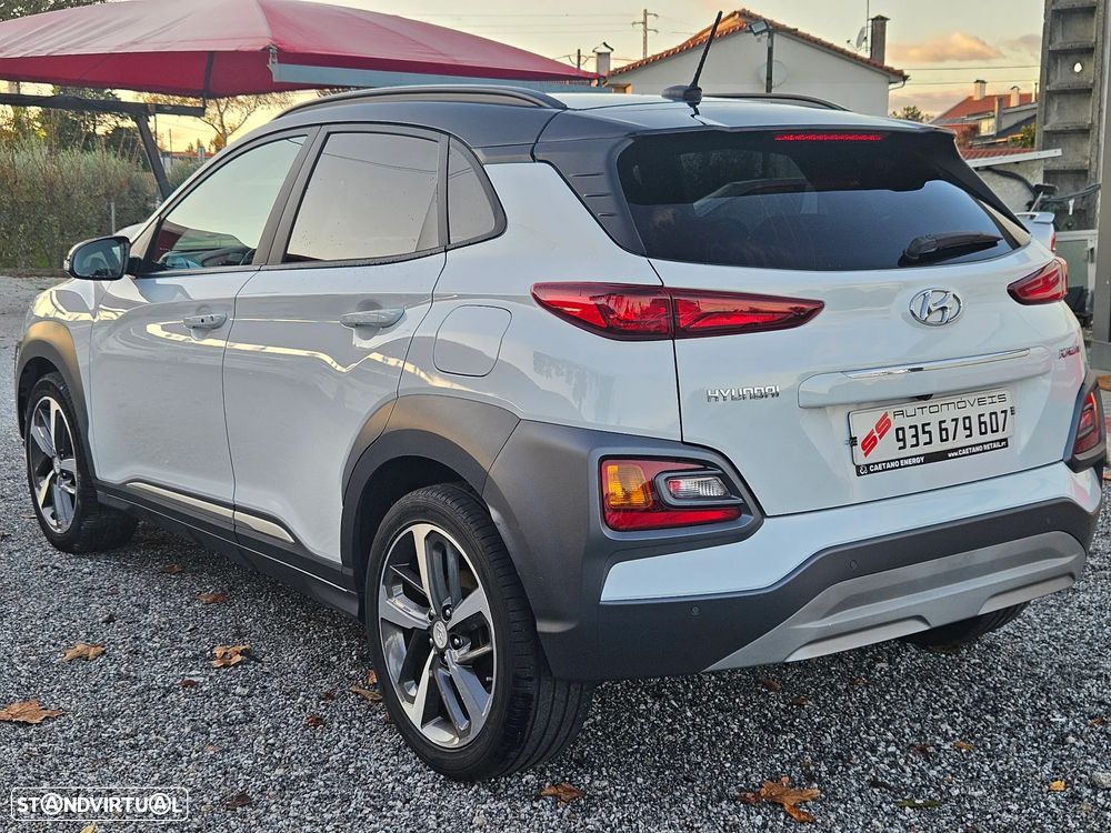 Hyundai Kauai 1.0 T-GDi Premium Pele/Tec.Vermelho - 5