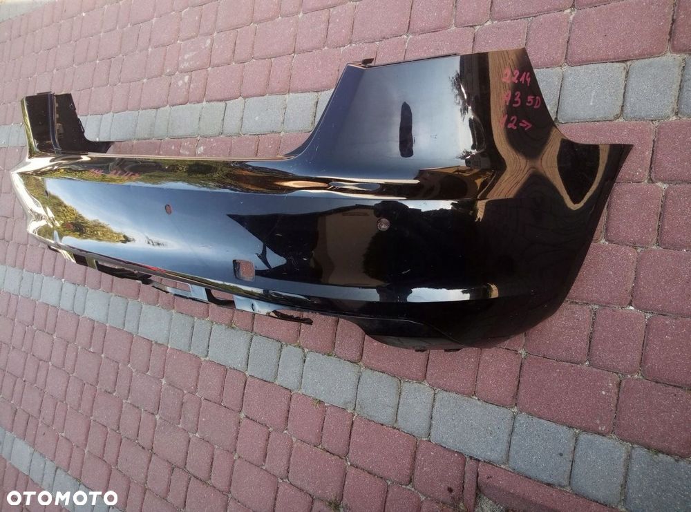 Zderzak tył tylni AUDI A3 5D 12-16 czarny z 4 PDC lub biały bez PDC - 3