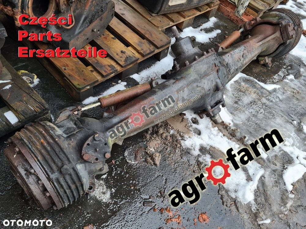 Deutz Agrostar TG 6.81 części, skrzynia biegów, oś - 4
