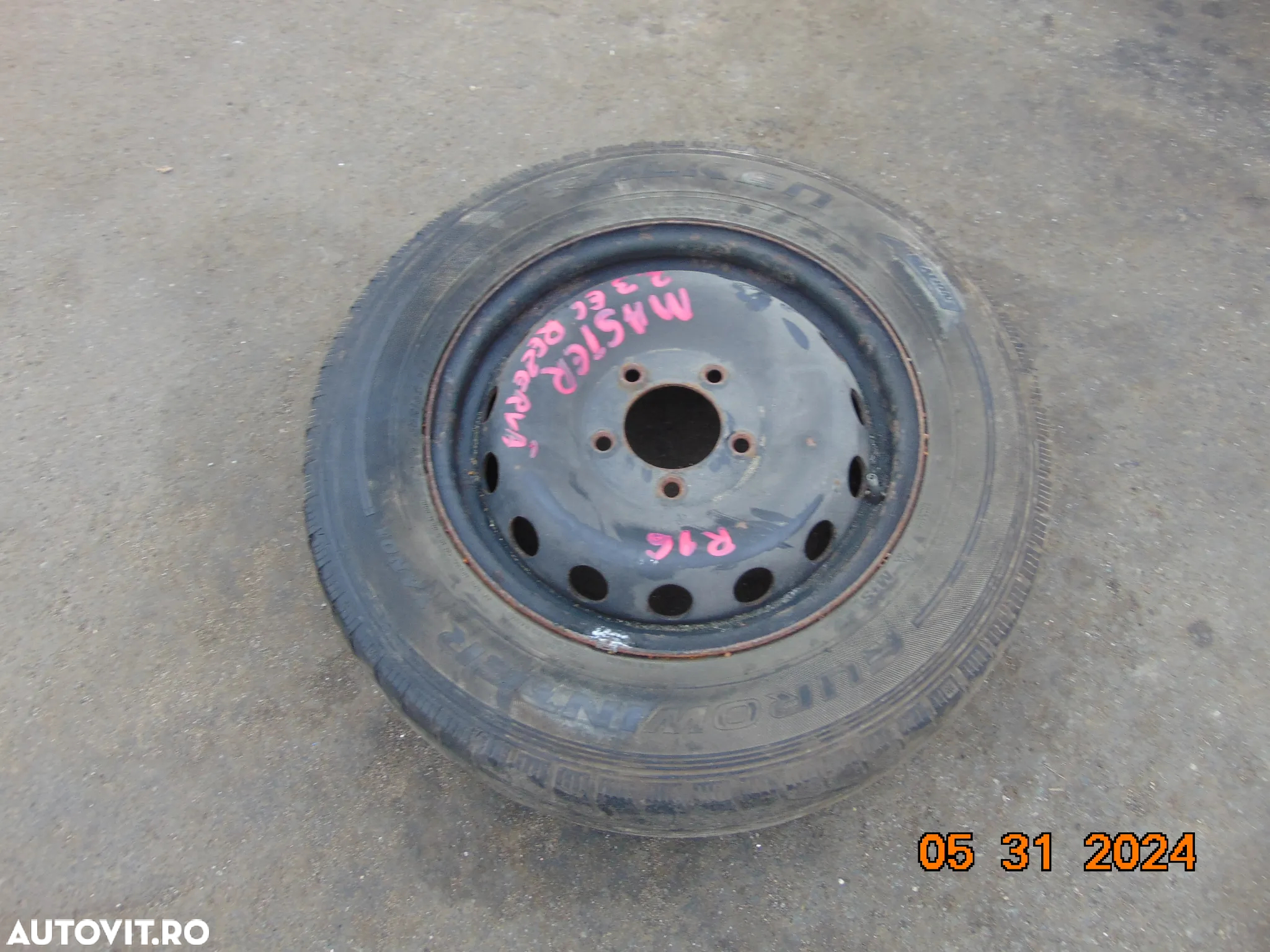Roata rezerva Renault Master Opel Movano janta r16 - 3