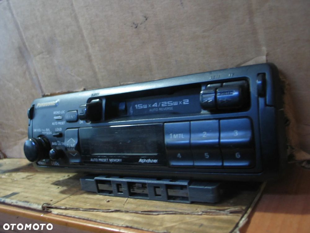 Radio samochodowe radioodtwarzacz panasonik d50g klasyk zabytek - 5