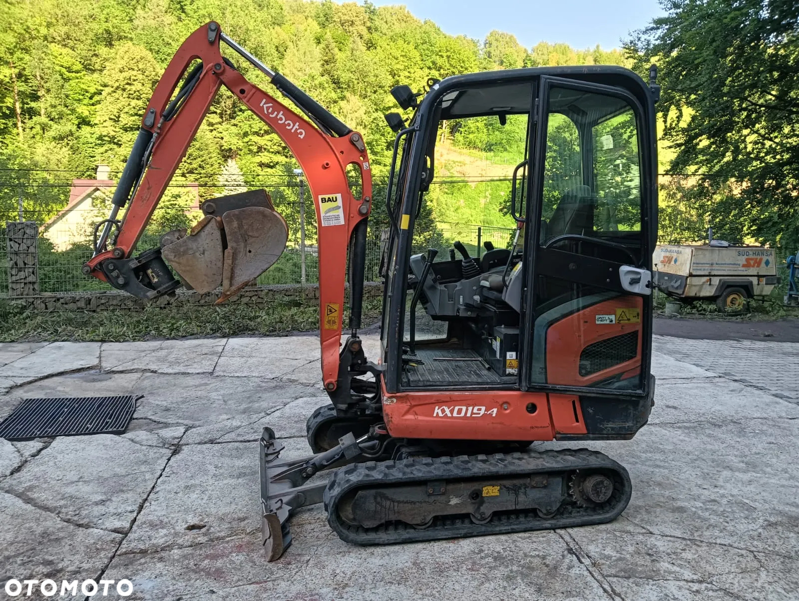 Kubota KX019-4 | powertilt | 2013 r | 3500 mtg | minikoparka gąsienicowa mini koparka obrotowa - 9