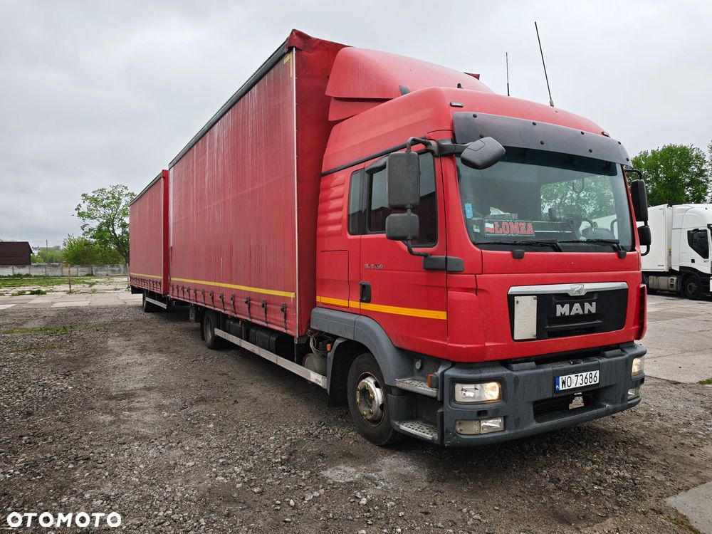 MAN TGL 8.250 Zestaw Jumbo Przestrzenny Nowe Tacho 10 t - 1