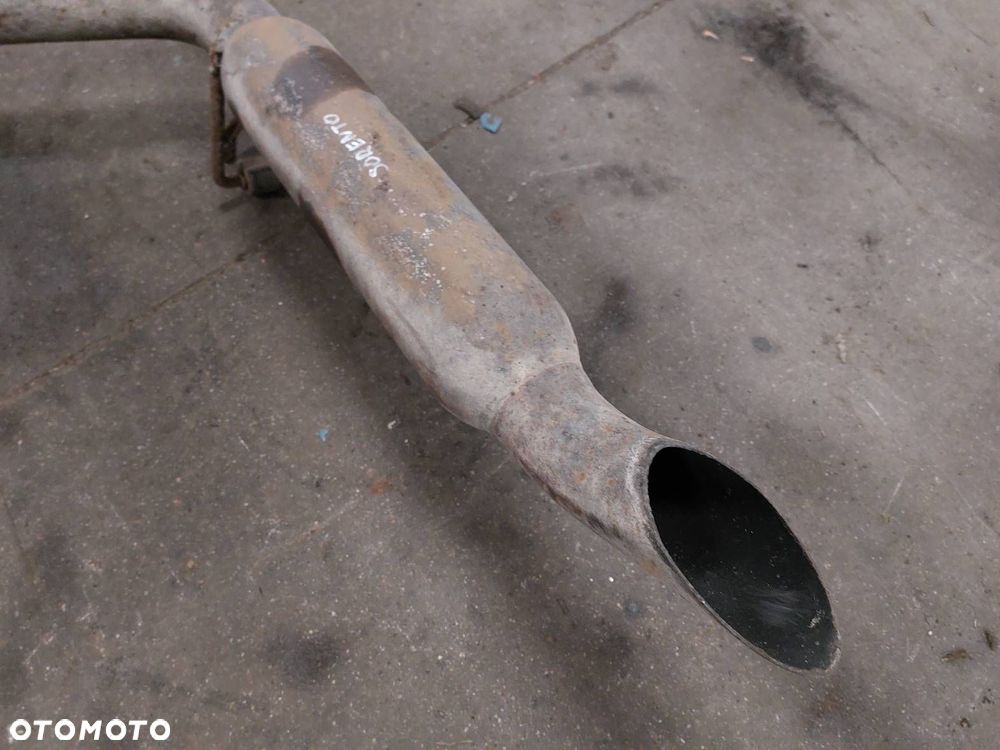 TŁUMIK WYDECH ŚRODKOWY + KOŃCOWY KIA SORENTO I 2.5 CRDI BLM21 - 2