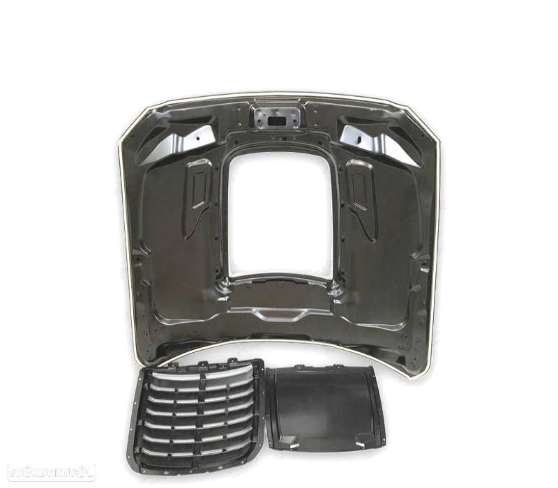 CAPÔ FORD MUSTANG 15-17 LOOK GT500 ALUMÍNIO - 2