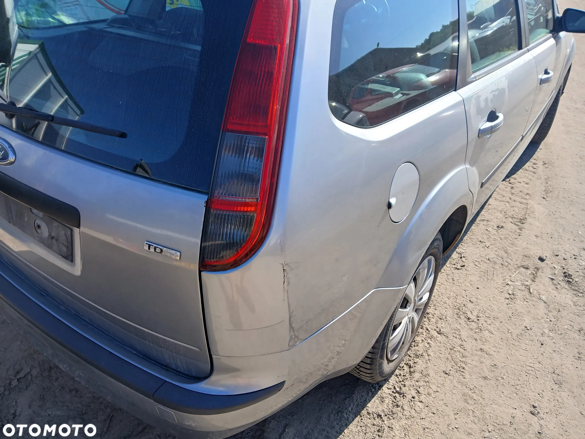 ford focus MK2 MACHINE SILBER maska pokrywa silnika klapa bagażnika zderzak lampa reflektor pas - 4