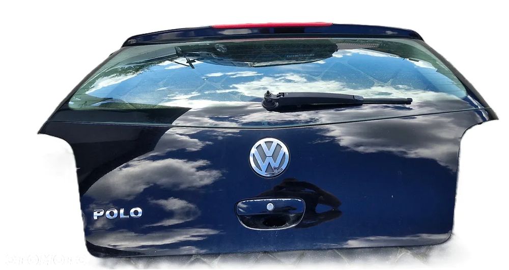 VW POLO 9N MK4 LIFT KLAPA BAGAŻNIKA KOMPLETNA 5D POMORSKIE - 2