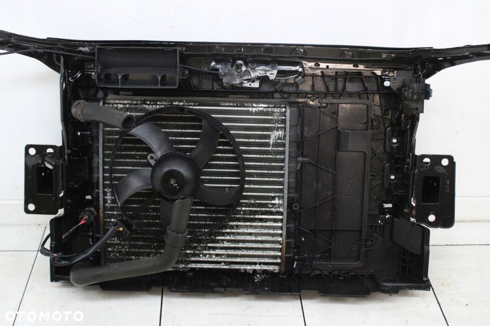 skoda fabia ii lift 10r- pas przedni chłodnice komplet 1.2 benzyna - 8