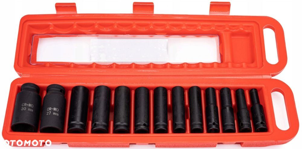 Udarowe klucze nasadowe 1/2 nasadki długie 10-32mm KD10521 - 2