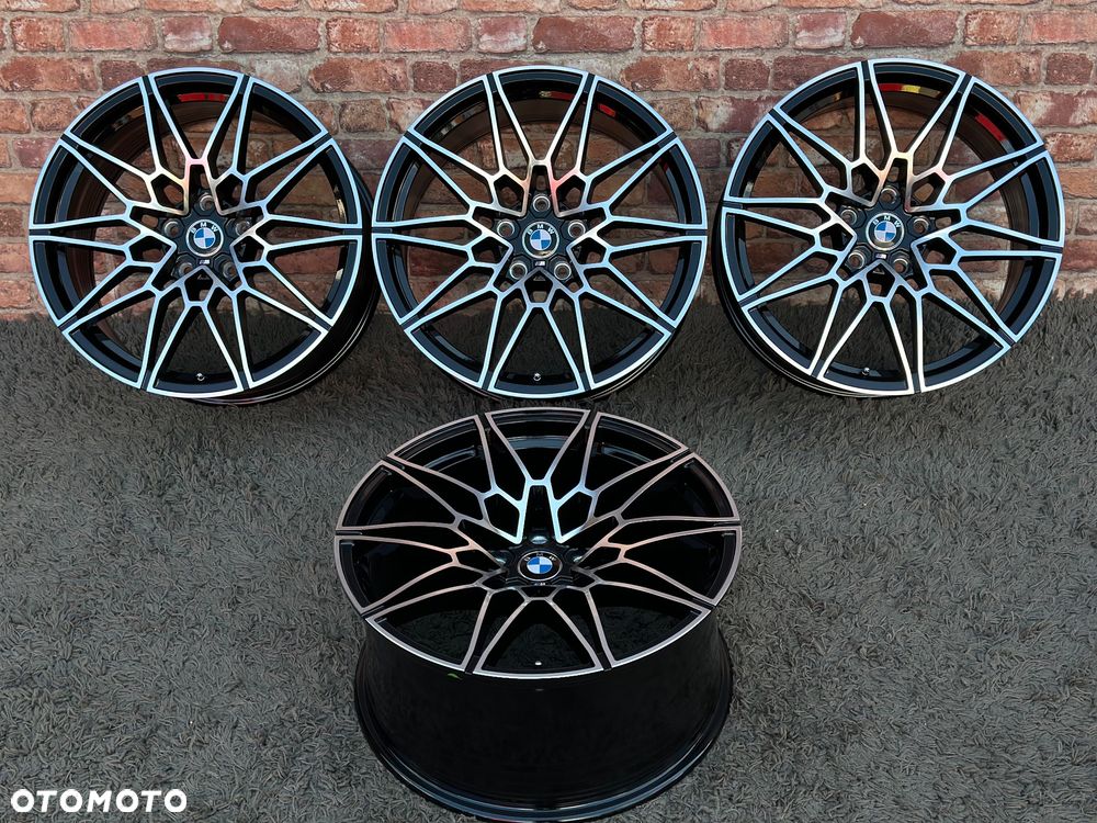Czarne alufelgi 5x120 19 Black 8.5j ET30 BMW seria 3 5 F10 E46 E90 F30 F32 F34 F01 F12 Z4 E60 xDrive M pakiet jak styling 930 Carbonado Solid Japan Racing - 19
