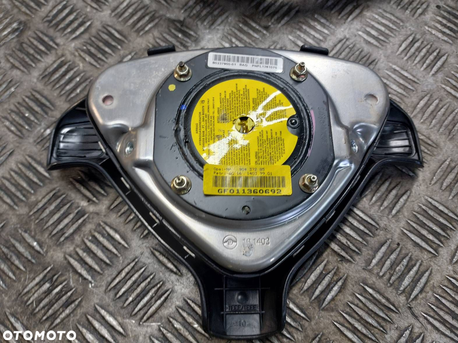 KIEROWNICA + PODUSZKA OPEL ZAFIRA A ASTRA G 90437285 90538275 - 8