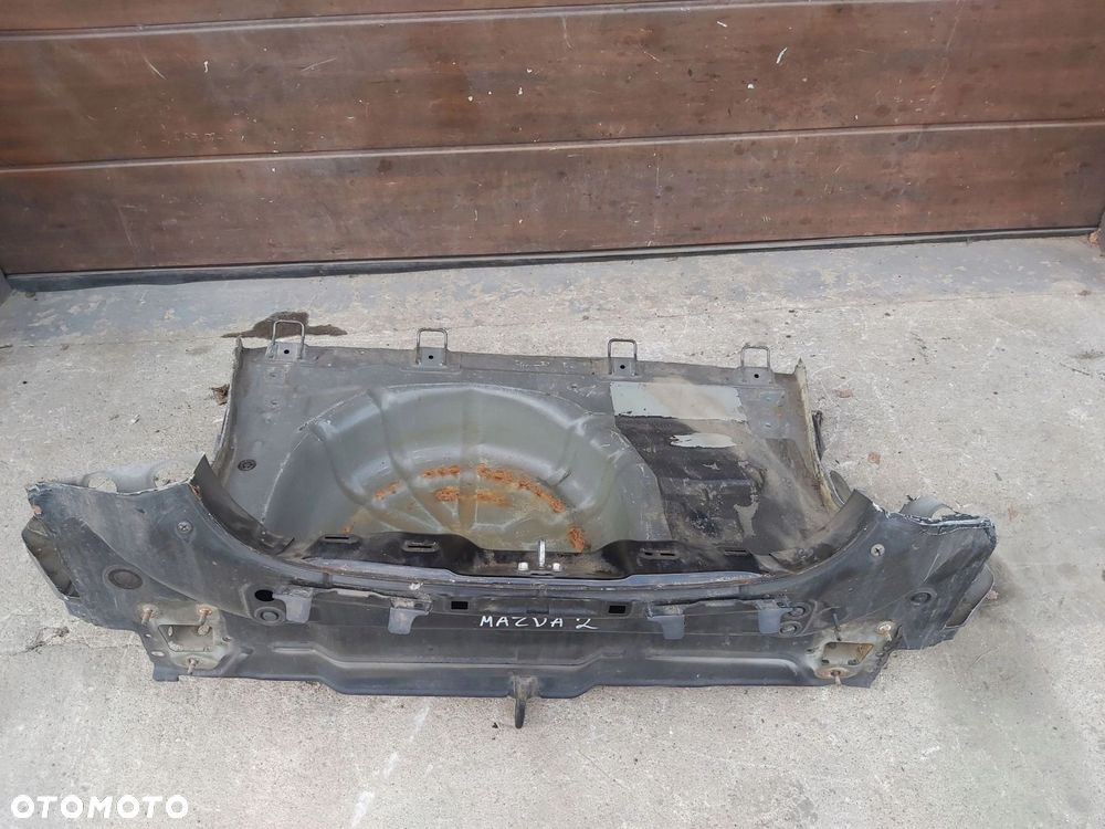 MAZDA 2 II DE pas tylny podłoga bagażnika wanna - 1
