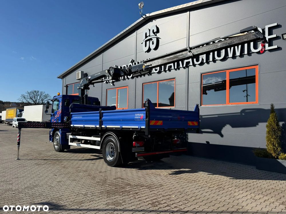 MAN TGM TGL TGS 18.250 // wywrotka 3-S + HDS HMF 1420 - K2 // E5 // budowlanka //żuraw dzwig kran crane // Świeżo sprowadzony!! - 11