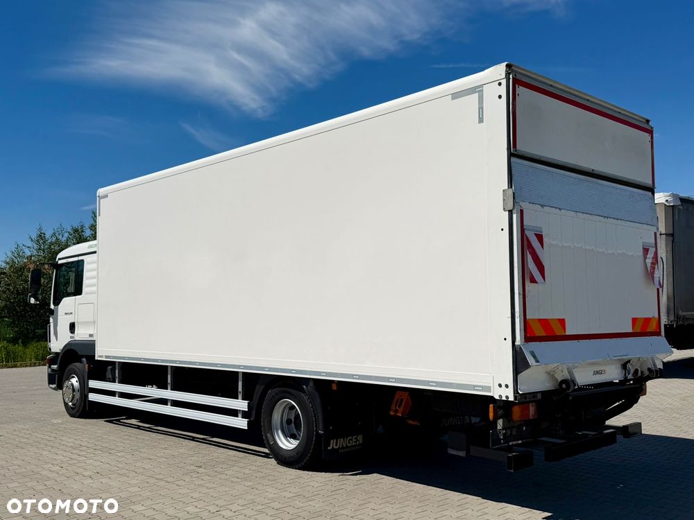 MAN TGM 15.250 / KONTENER / WINDA / 18 EUROPALET / SYPIALKA / AUTOMAT / EURO 6 / 2019 ROK / 7 505 KG ŁADOWNOŚCI / SPROWADZONY - 5