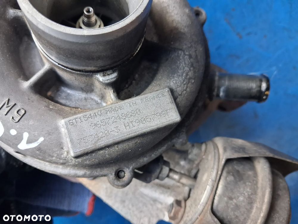 Turbosprężarka Turbo Turbina Ford Citroen Peugeot Mazda Volvo 1.6HDI 1.6 TDCi 109KM 110KM 9657248680 GT1544V JAK NOWA - 3