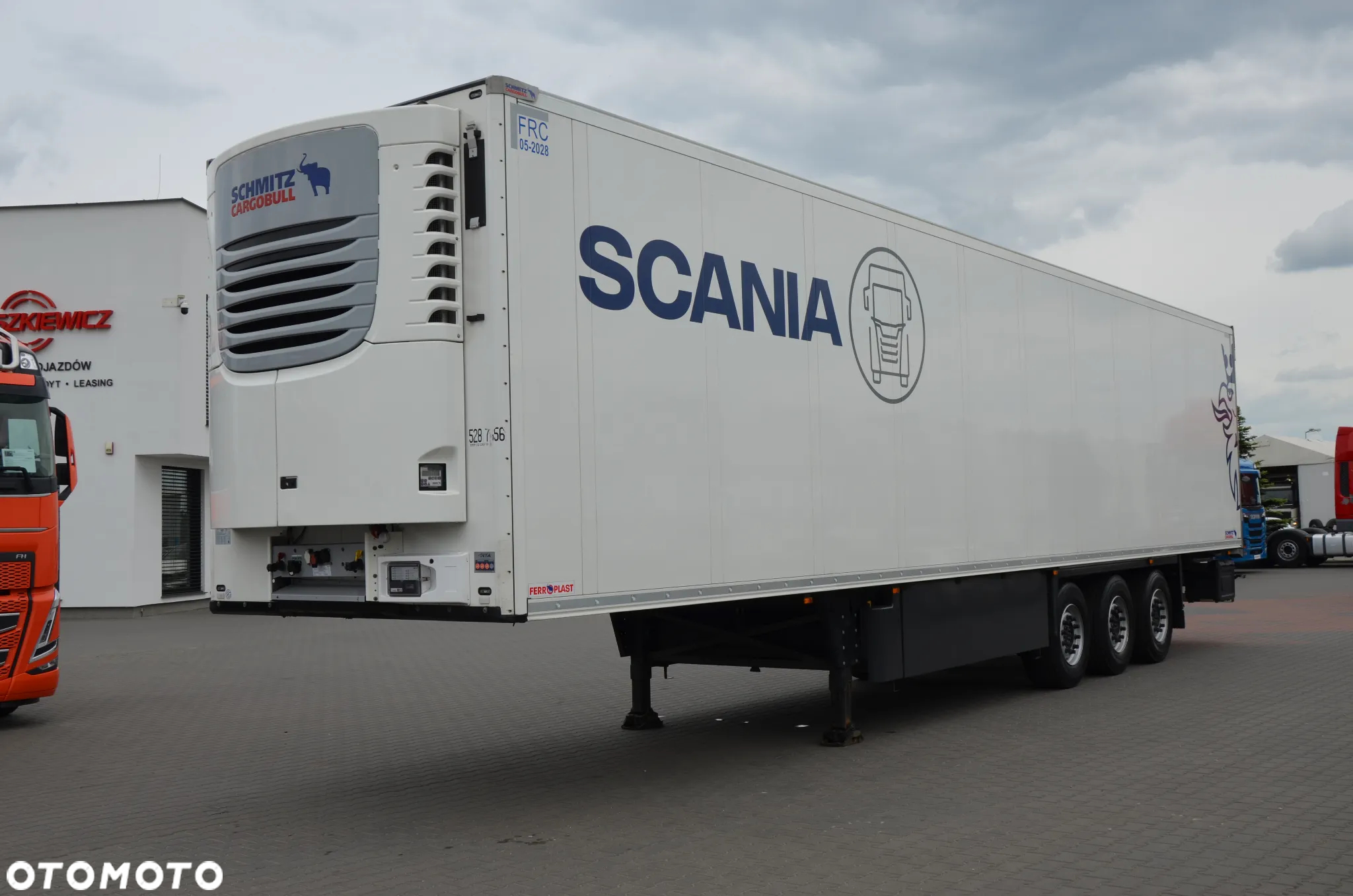 Schmitz Cargobull CHŁODNIA DOPPELSTOCK 1647mth OŚ POD. KOSZ PAL. DRUKARKA DE 7656 - 2