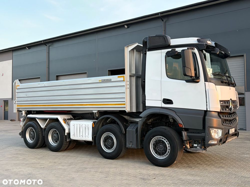 Mercedes-Benz Arocs 4145 Kipper Meiller Hydroburta 8x4 stan idealny - 9