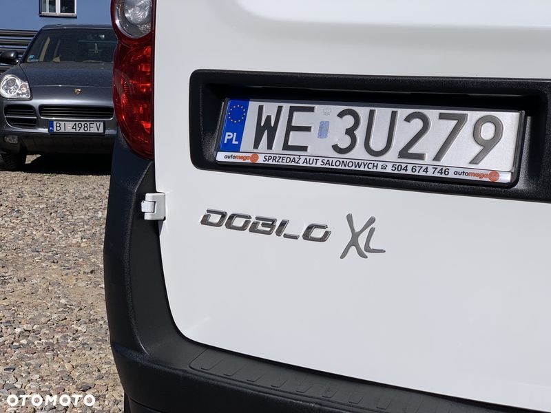 Fiat DOBLO POWER L2H2 MAXI XL Transport 2 Euro Palety Ładowność 961kg Hak 1300kg DMC 2510kg Homologacja cięż. VAT-1 Pakiet wyposażenia SX+ Podgrzewane fotele, Fabryczne radio, Halogeny, Podłokietnik, Parktroniki, Osłony przeciwbłotne, Metalowa osłona podwozia , Mocny Silnik  1600cm3 120KM MultiJet - 34