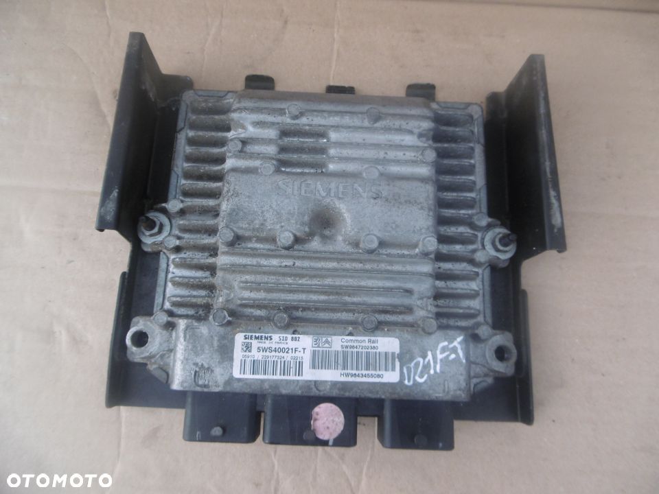 Sterownik komputer CITROEN C3 1,4 HDI 5WS40021F-T 9647202380 - 1
