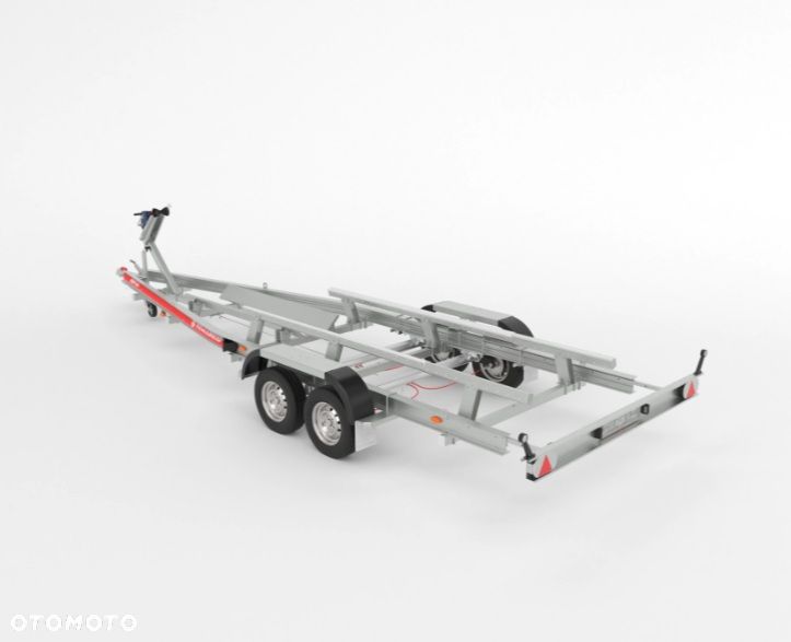 TEMARED Przyczepa B27 łódź do 6,5m DMC 2700 kg podłodziowa na podporach - 9