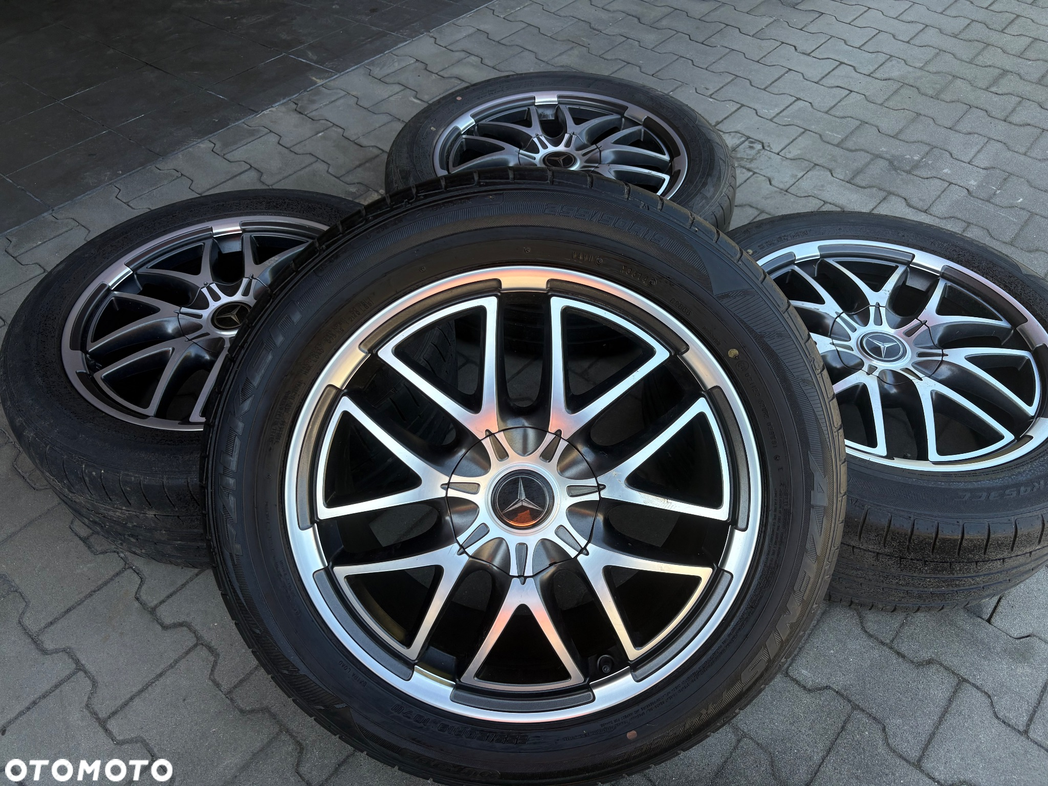 ALUFELGI 5x112 19 MERCEDES 66,6 ET50 BORBET XA85935 w204 vito - 10