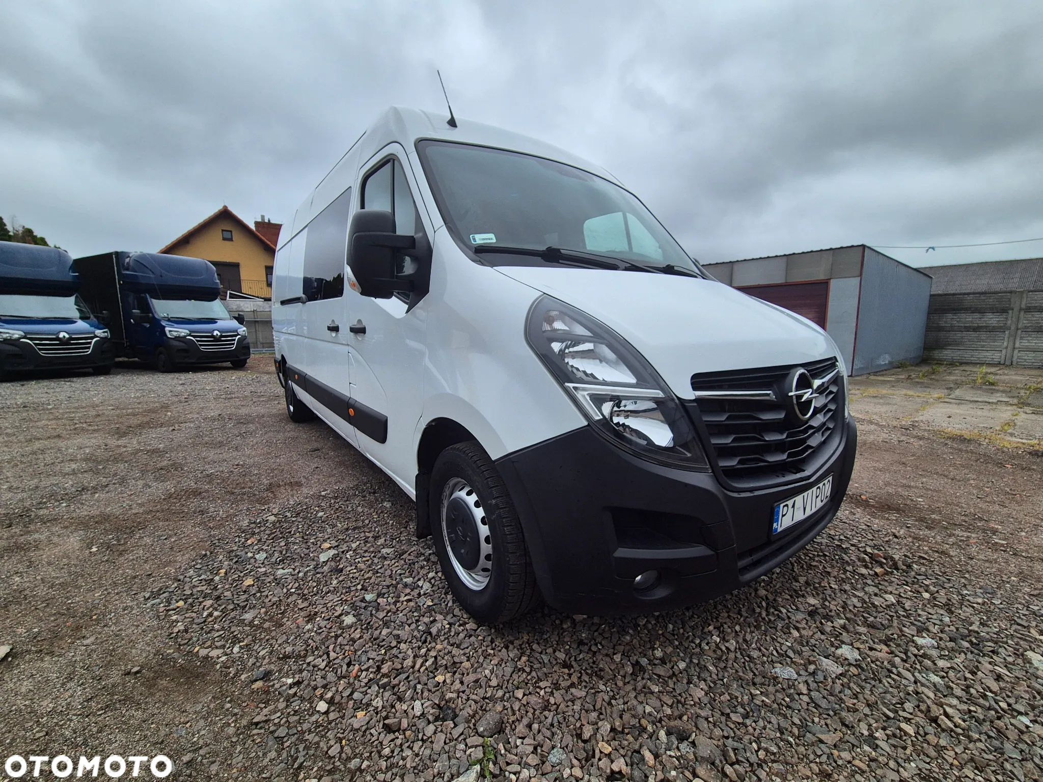 Opel MOVANO BRYGADÓWKA BRYGADOWY 7 OSOB 2.3 180KM L3H2 BLASZAK MAX MAXI KLIMATYZACJA SALON PL BEZWYPADKOWY ZADBANY SERWISOWANY ASO FV23% MASTER 7 MIEJSC DOKA DUBEL KABINA - 3