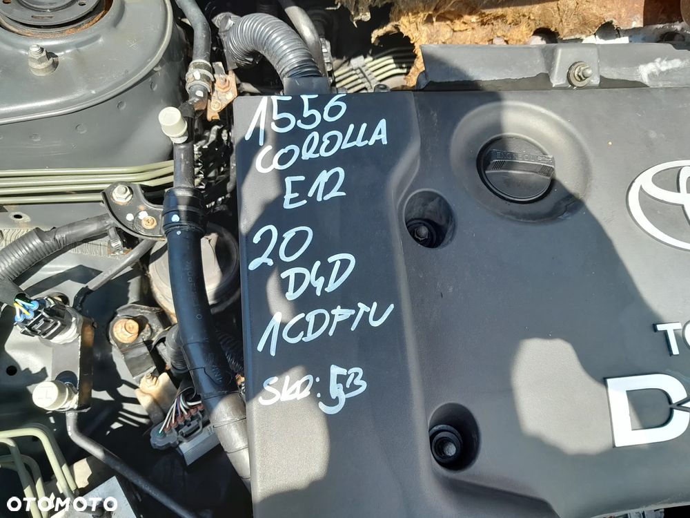 TOYOTA COROLLA E12 SKRZYNIA BIEGÓW 2.0 D4D MANUALNA 6 BIEGÓW - 2