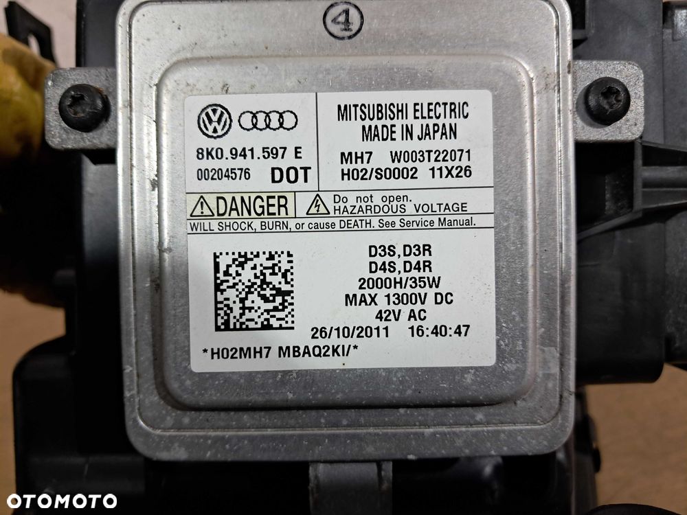 Lampa reflektor AUDI A5 8T LIFT Bi Xenon prawa lewa prawy lewy przód - 6