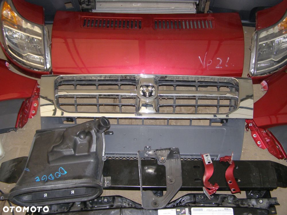przód kompletny dodge ram promaster maska lampy zderzaki błotnik 16- - 1