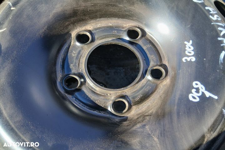 Janta tabla cu anvelopa 16 205/55 R16 SRD 164701 61/2JX16H2 ET37 205/ - 2