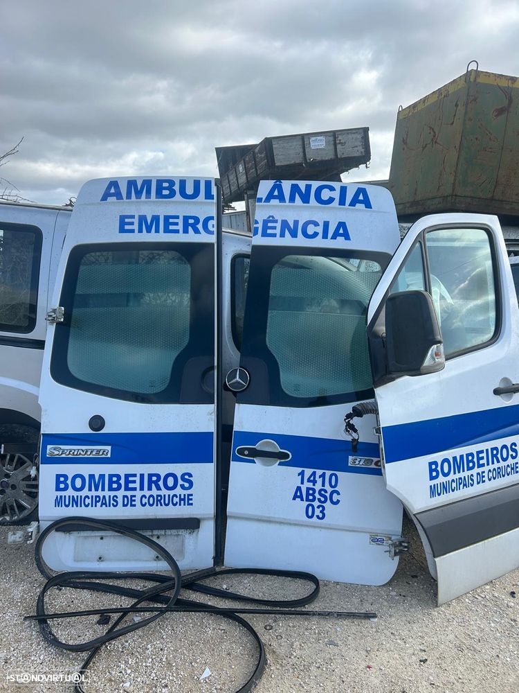 Portas de trás completas mercedes-benz Sprinter Volkswagen Crafter - 1