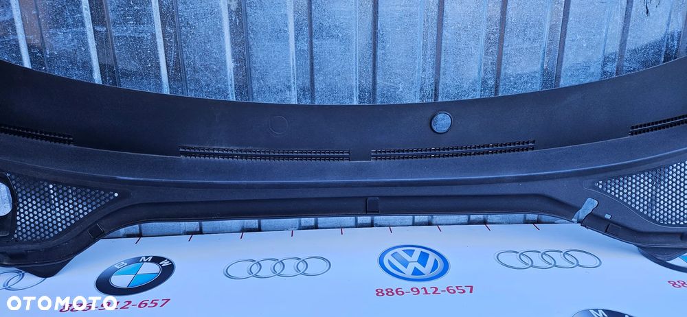VW Arteon Podszybie górne plastikowe 3G8819403D podszybie dolne stalowe 3G0806239C uszczelka podszybia guma 3G0823723 Wycieraczki ramię wycieraczki prawe lewe ORYGINAŁ VW EUROPA - 11