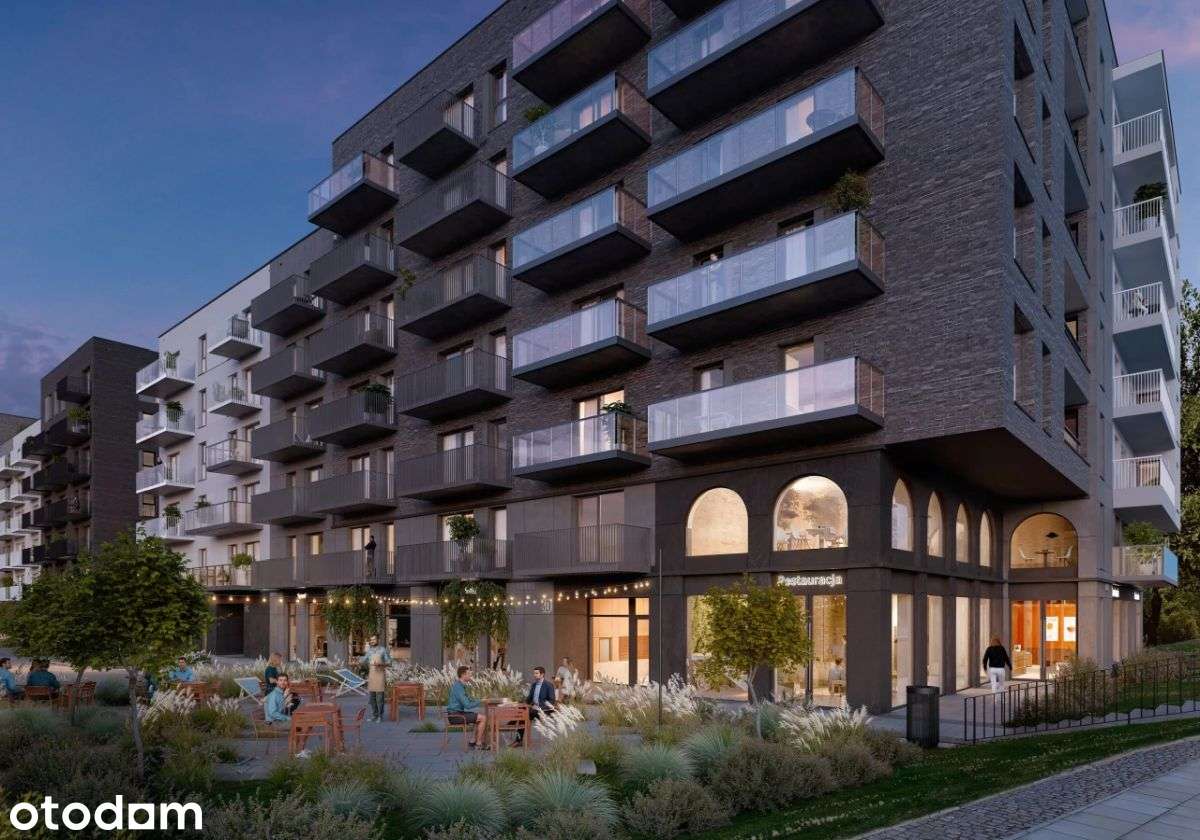 1-pokojowe mieszkanie 27m2 + balkon Bezpośrednio