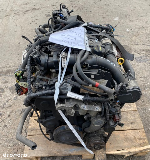 VOLVO V50 SILNIK MOTOR 1.6 D4162T CAŁKOWICIE KOMPLETNY IDEALNY - 4