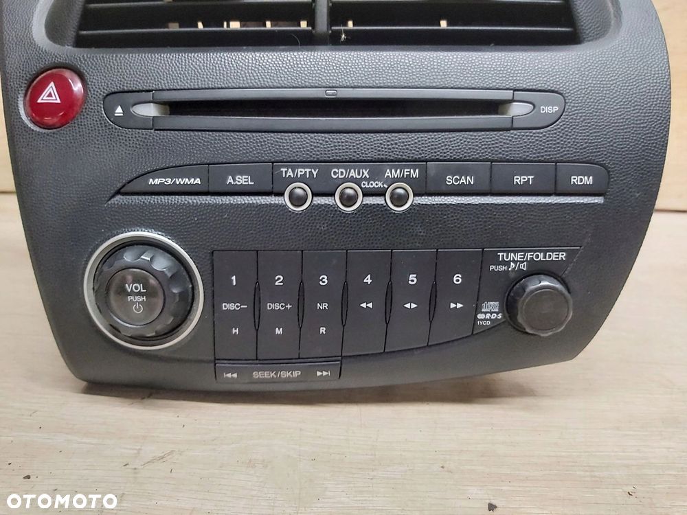 Honda Civic VIII 8 UFO radio CD radioodtwarzacz 39100-SMG-G016 - 3