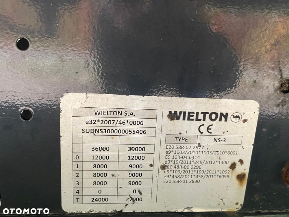 Wielton NS-3 MEGA / BDE / PODNOSZONY DACH - 19