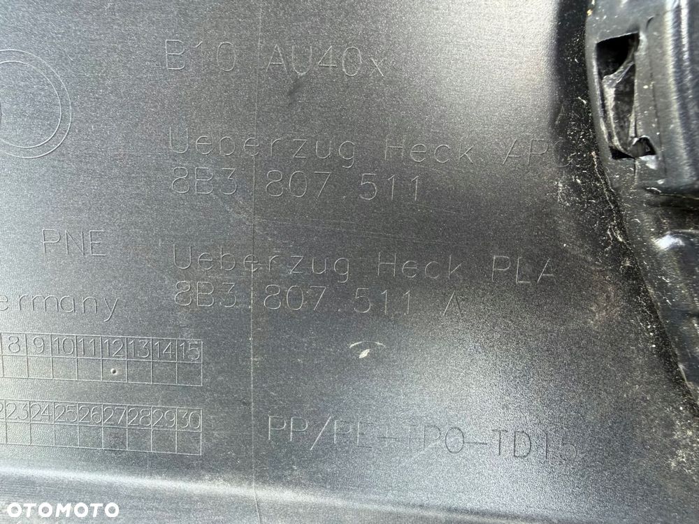 zderzak tył tylny audi a5 b10 8b3 2024- s-line 8b3807511 8b3807521d cały - 7