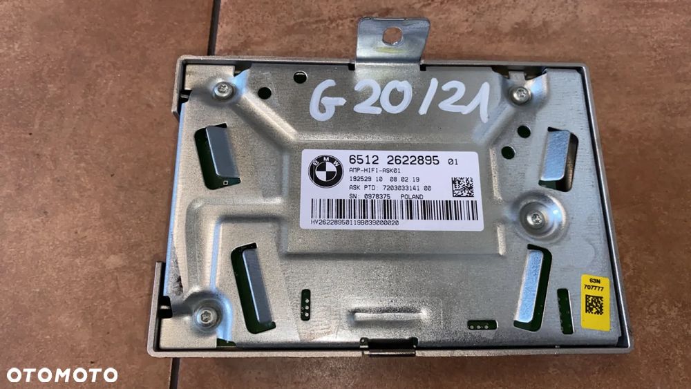 BMW 3 G20 G21 WZMACNIACZ AUDIO HIFI 2622895 - 2