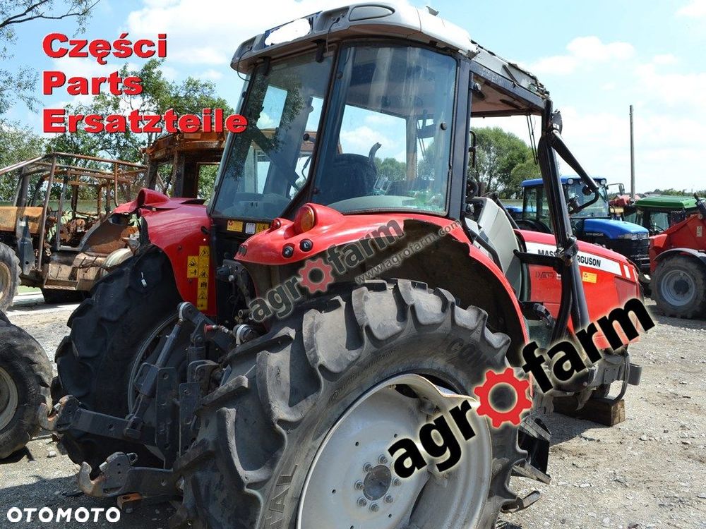 Massey Ferguson 5435 części, skrzynia biegów, oś - 3