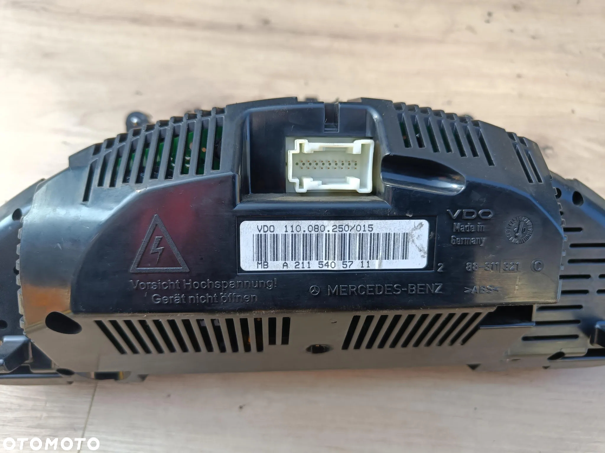 MERCEDES W211 DIESEL LICZNIK ZEGARY EU AVANTGARDE A2115405711 - 3