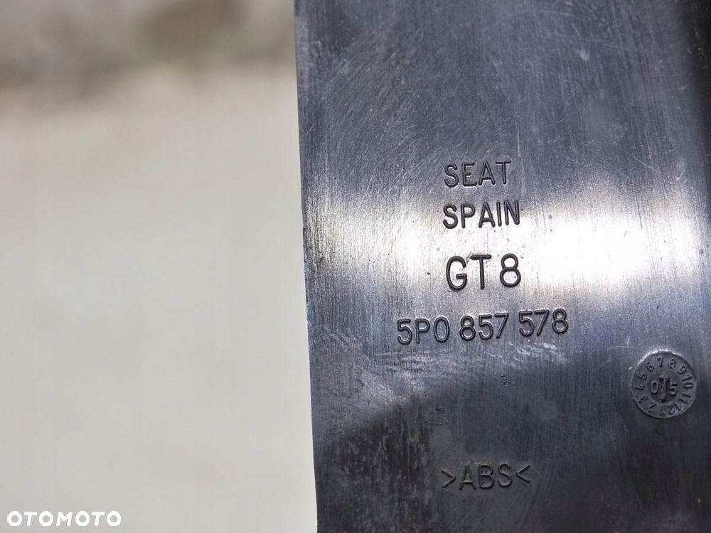 LISTWA OSŁONA DRZWI PRAWY PRZÓD SEAT ALTEA 5P0857578 - 4