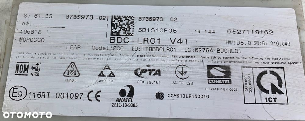 M64 MINI F60 MODUŁ STEROWNIK BDC FEM 8736973 - 6