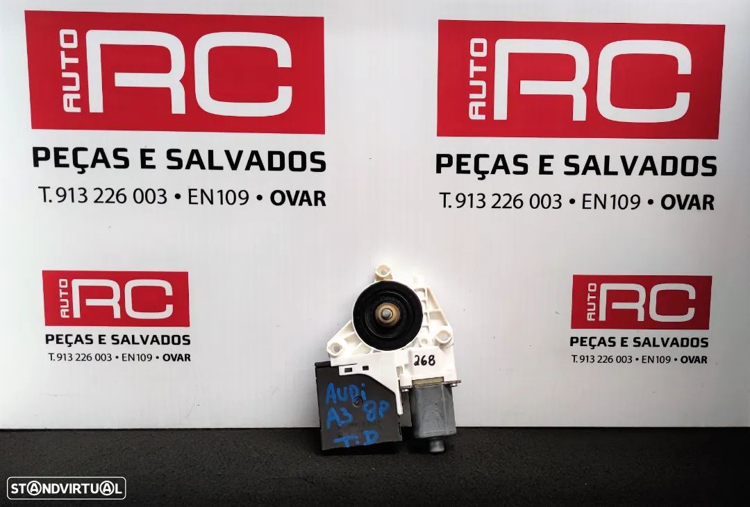 MOTOR ELEVATÓRIO DO VIDRO TRASEIRO DIREITO AUDI A3 - 1
