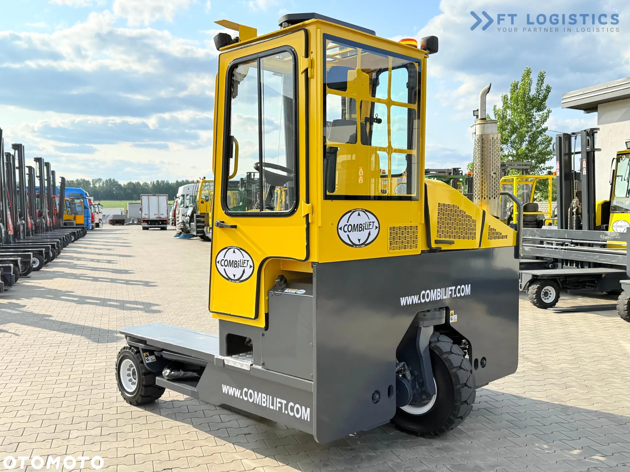 Combilift C4000 / DIESEL / DUPLEX - 4100MM / POZYCJONER / JEDYNIE 2951MTH / JAK NOWY - 12