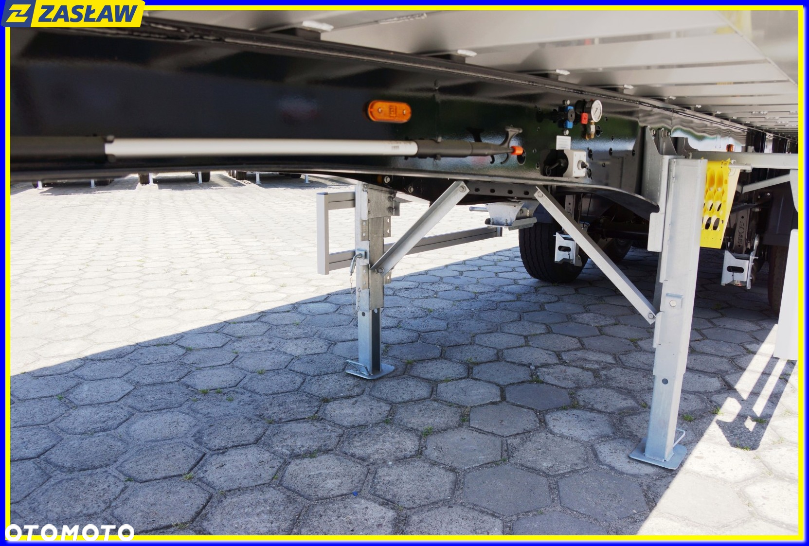 Zaslaw 45 m³ / 9,70 m naczepa wywrotka LIGHT KL-DRZWI!! - 26