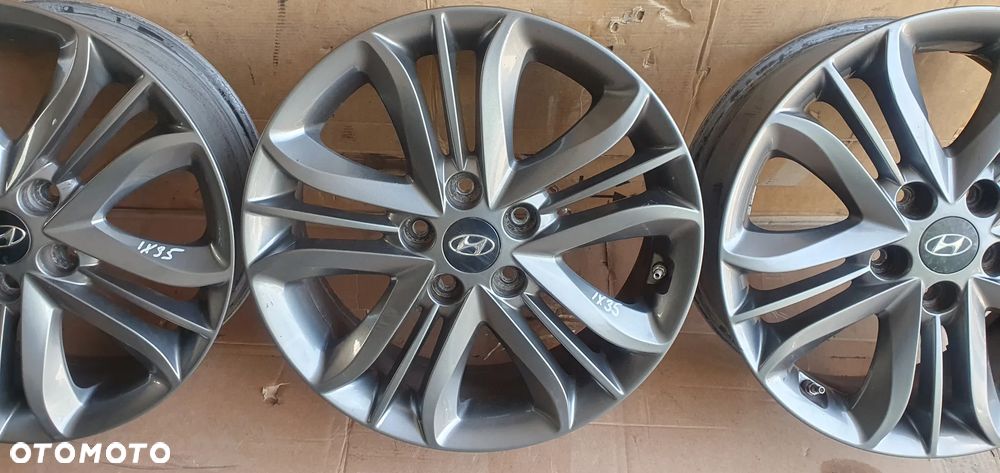 Alufelgi felgi aluminiowe alusy 5x114.3 R17 6,5J ET51 R17 Hyundai ix35 52910-2Y600 - 4
