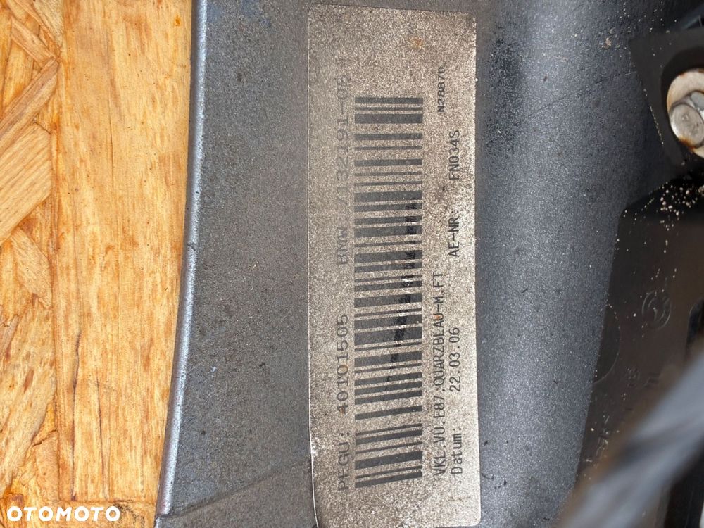 BMW E87 1 kod lak. A18/7 ZDERZAK PRZÓD  PRZEDNI  HALOGEN PDC - 14