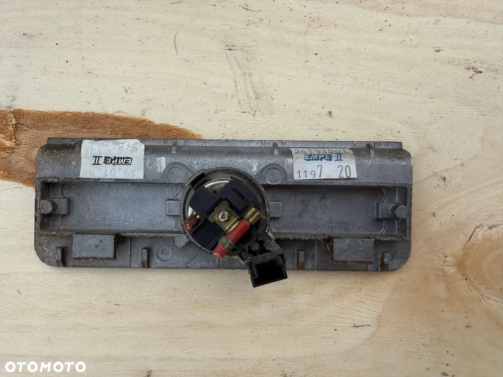 LISTWA DEKOR ZAPALNICZKI DREWNO BMW E38 TYŁ TUNEL SRODKOWY RARYTAS - 4