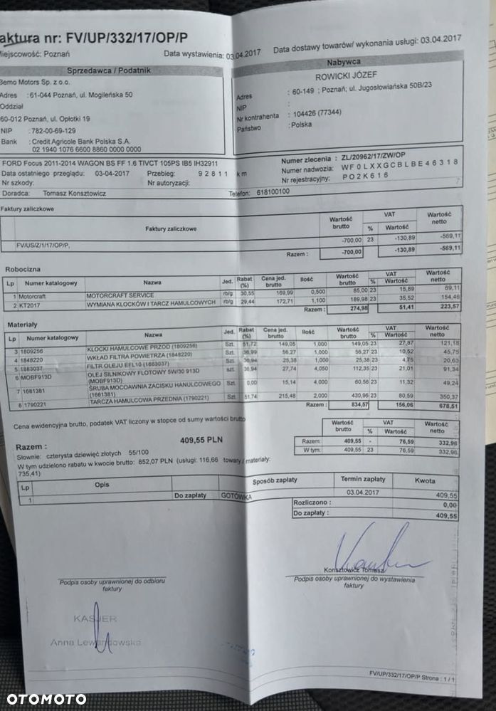Ford Focus 1.6 Trend Sport - 19