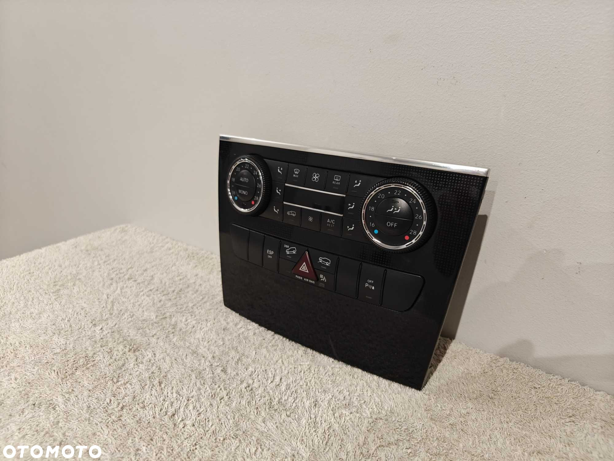 Panel Klimatyzacji Mercedes ML W164 Oryginał EUROPA - 2